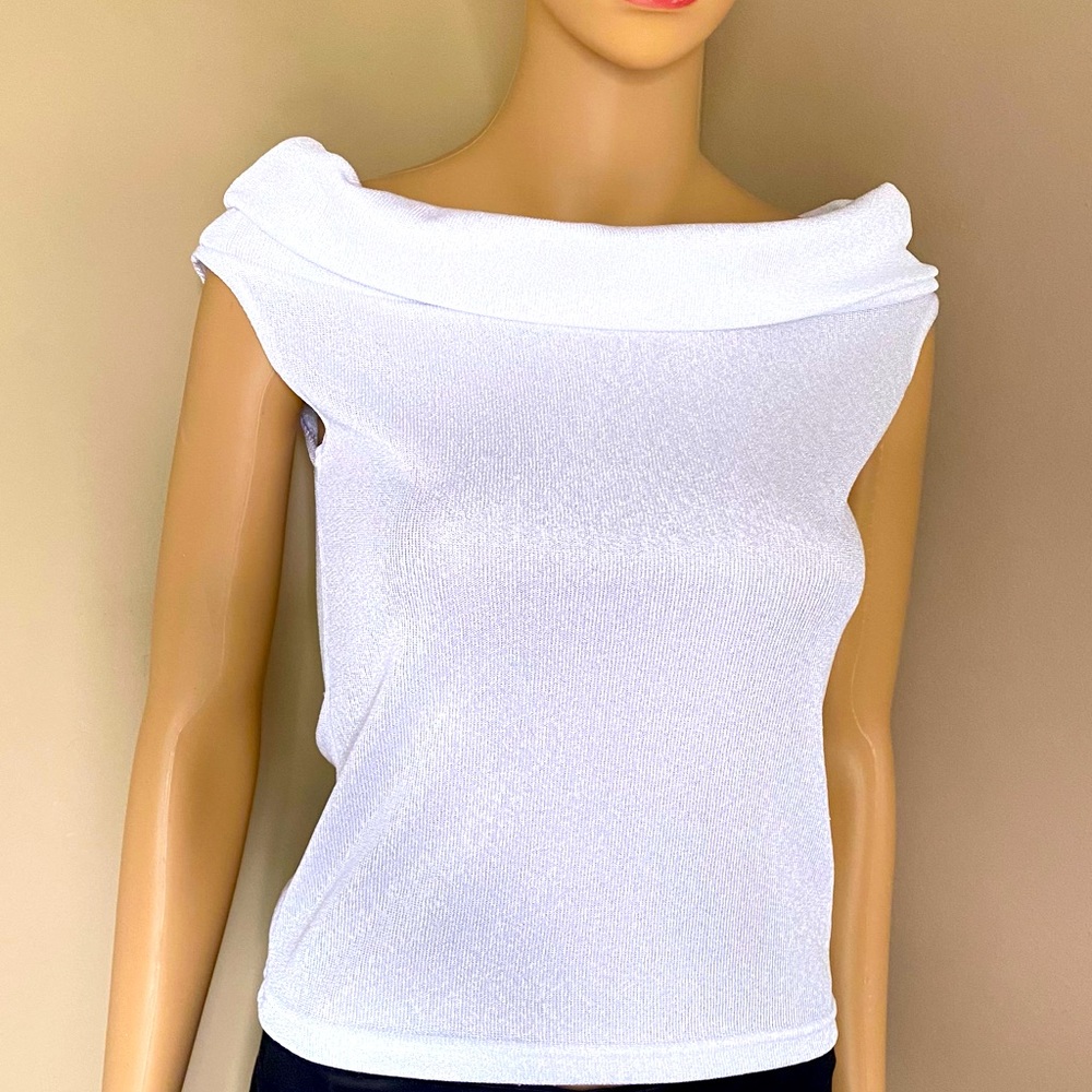Bateau White Tunic Top